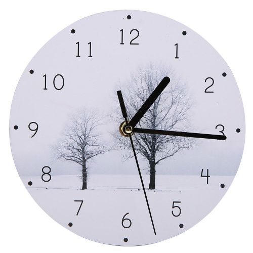 Horloge murale moderne de dessin anime, horloge de salon, horloge de chambre a coucher (paysage n¡ã 4)