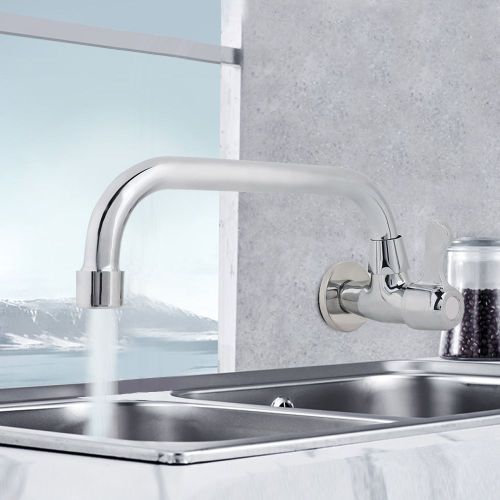 Robinet de cuisine avec filtre a eau, mitigeur en acier inoxydable, robinet d'evier G1/2 (A)