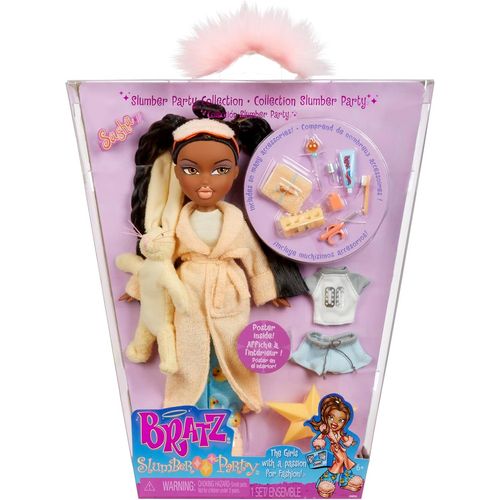 Kgabery-Slumber Party-Poupée Mannequin Sasha-Avec 2 Pyjamas, Peluche Et Accessoires-Convient Aux Enfants Et Aux Collectionneurs