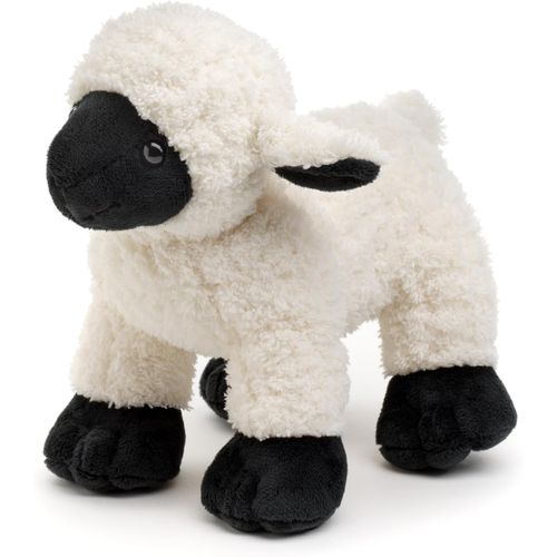 Kgabery-Agneau Noir Et Blanc¿19 Cm (Longueur)¿Peluche Mouton, Animal De La Ferme¿Doudou En Peluche