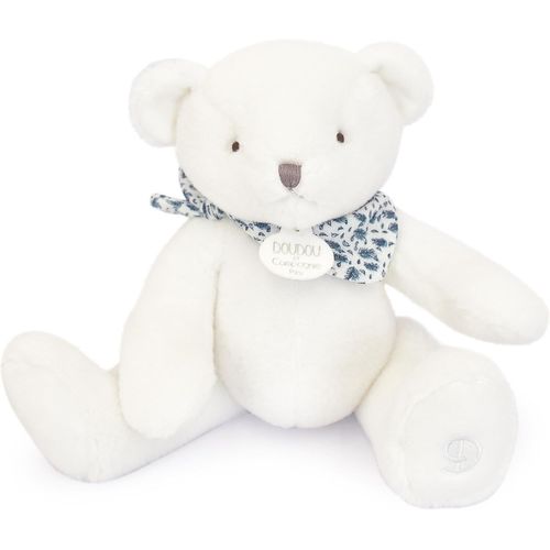 Kgabery-L'Ours Doudou-Peluche Ours Blanc-Pour Enfants Dès La Naissance-25Cm-Apaisant Et Réconfortant-Garantie Doudou Perdu-Cadeau Naissance Pour Filles Et Garçons-Dc4160