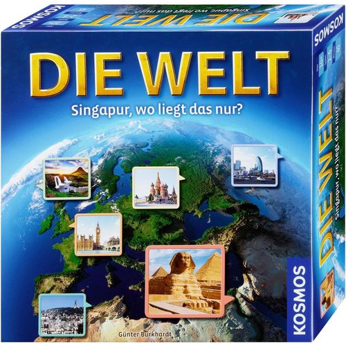 Kgabery-Franckh-Kosmos Die Welt-Singapur, Wo Liegt Das Nur?: Für 2-6 Spieler