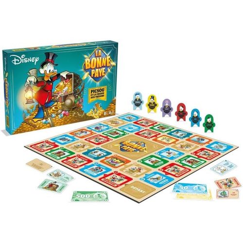 Kgabery-La Bonne Paye-La Bande À Picsou-Jeu De Société-A Partir De 8 Ans-2 À 6 Joueurs-Version Française