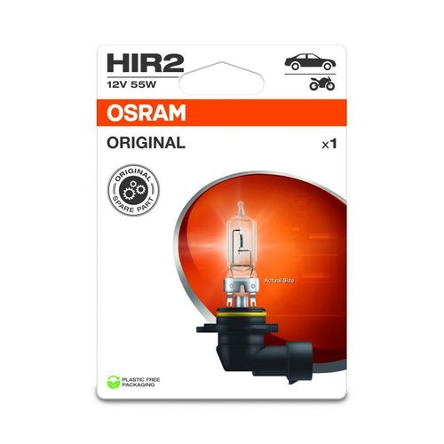 1 Ampoule Halogène Auto Osram Original Hir2 01b 9012-1bl
