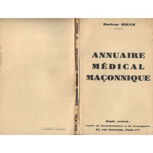 Annuaire Médical Maçonnique