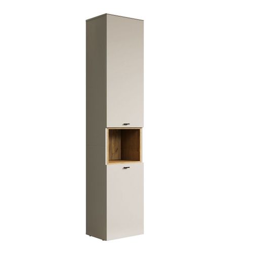 Meuble À Colonne Sao Paulo, Beige, 40x186x31 Cm, Epikasa