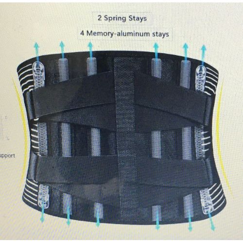 Soutien Dorsal Anti Dérapant Taille Xxl 