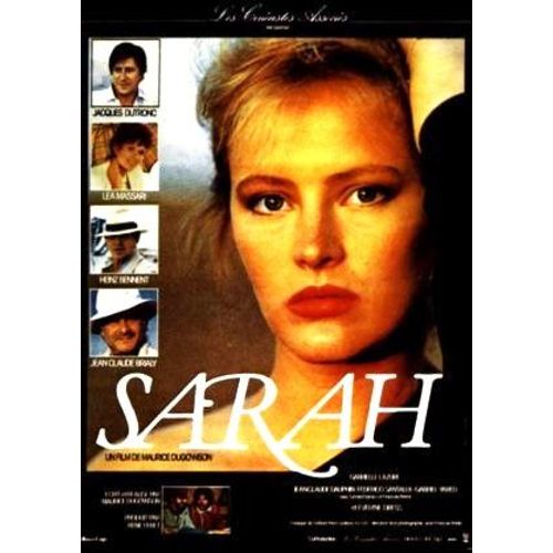 ***Sarah De Maurice Dugowson - 1983 - Gabrielle Lazure - Jacques Dutronc - Léa Massari - Heinz Bennent - Jean-Claude Brialy - Affiche Cinéma Originale Pliée - 120 X 160 - Comme Neuf ***