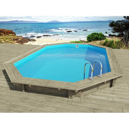 Piscine bois "Florida145 " - 6.57 x 4.57 x 1.45 m