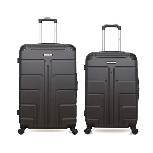BLUESTAR - Lot de 2 - Valise grand format et valise weekend OTTAWA