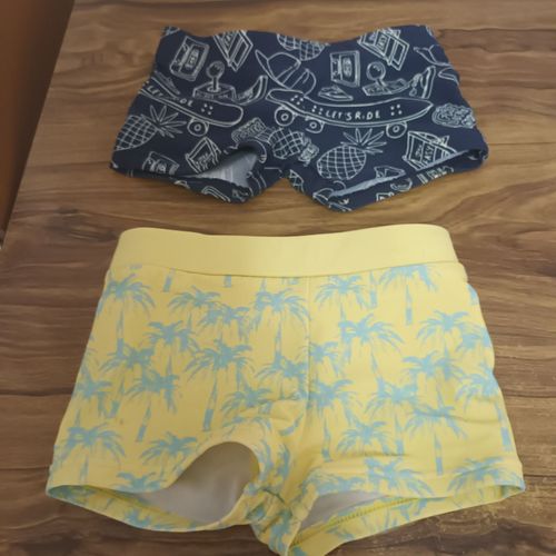 2 Maillots De Bain Garçon 2ans