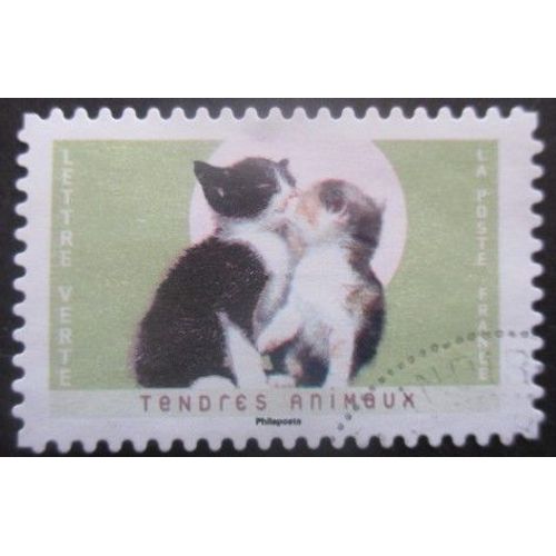 France Autoadhésif N°2251 Chats Oblitéré