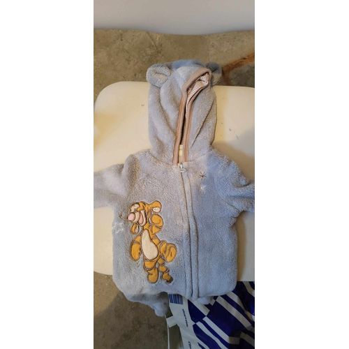 Combinaison Manteau Hiver Bébé Disney Baby Tigrou Winnie 1 Mois
