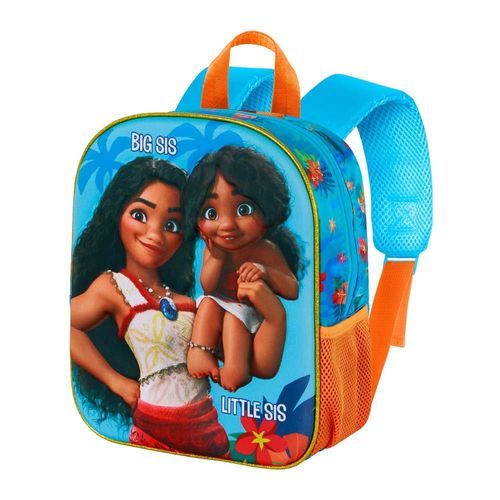 Sac à Dos 3D Elite - Disney Vaiana Sisters - Multicolore - Taille Unique