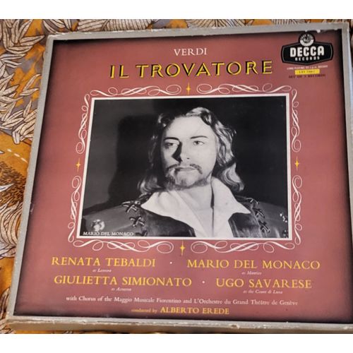 Album Vinyles - Il Travatore- Verdi