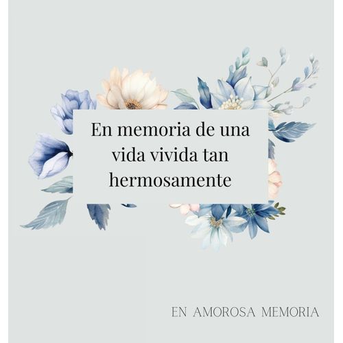 Celebration Of Life, Funeral Book, Condolence Book To Sign (Hardback Cover)