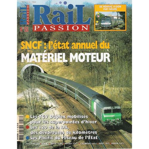 Rail Passion  N° 58 : État Annuel Du Matériel Moteur Sncf 2002