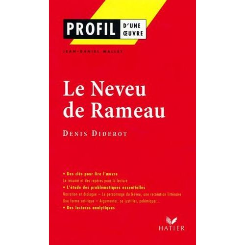 Profil - Diderot (Denis) : Le Neveu De Rameau