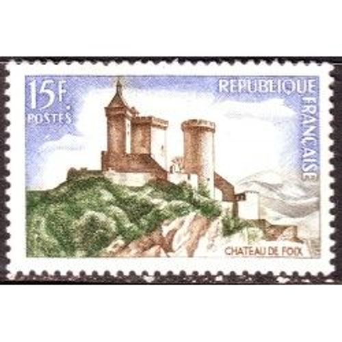 Château De Foix Année 1958 N° 1175 Yvert Et Tellier Luxe