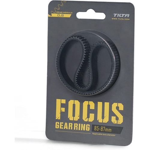 Bague d'Engrenage de M au Point Tilta ¿85-87mm - Anneau sans couture 360° compatible avec Mini Follow Focus Nucleus Nano pour DSLR, idéal pour contrôle précis de la m au point