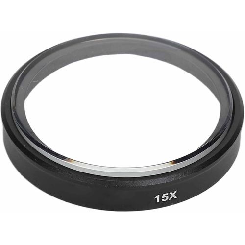 Filtre Macro Gros Plan Grossissement 15X, Revêtement Hd, Ca e Fin, Accessoire De Caméra D'Action Anti-Huile Pour Action 3 4 Avec Design Professionnel[ZHA5220001]3189]