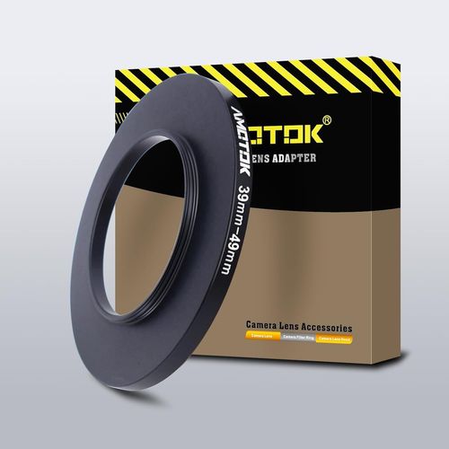 39Mm Vers Objectif 49Mm Adaptateur D'Objectif,Pour Objectif 39Mm Vers Filtre 49Mm Adaptateur,Compatible Avec Tous Les Accessoires De Filtre De 49Mm[ZHA5220001]2691]