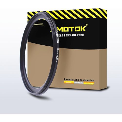 67Mm D'Objectif De Vers 52Mm Adaptateur D'Objectif,Bague D'Adaptation Pour Filtre 67Mm À 52Mm,Compatible Avec Tous Les Accessoires De Filtre 52Mm.Fabriqué À Partir D'Usinage Cnc[ZHA5220001]2681]