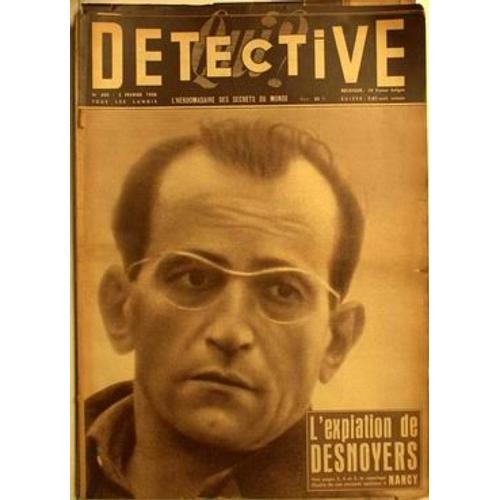 Qui Detective N° 605 Du 03/02/1958