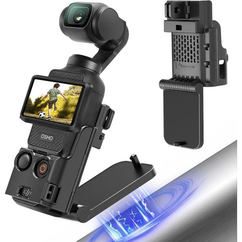 Support Magnétique Pour Dji Osmo Pocket 3, Accessoire Pocket3, Adaptateur D'Extension Magnétique, Support De Boîtier À Succion Magnétique Sur Bureau, Surface Verticale, Ajustable À[ZHA5220001]532]