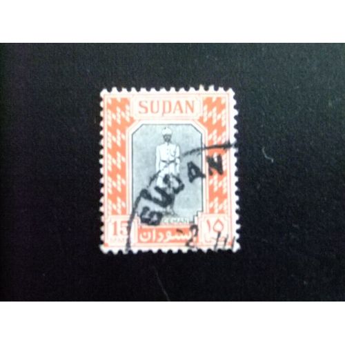 51 Soudan Condominio Sudan 1951 / Policier Soudanais / Yvert 102 Fu / Sg 129 Fu