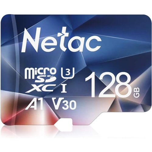 SHIBA-128Go, Carte MicroSDXC,A1, U3, C10, V30, 4K, 667X, UHS-I,Jusqu'à 100 Mo/s en Lecture,Carte Mémoire Idéale pour Téléphone, Ca[1