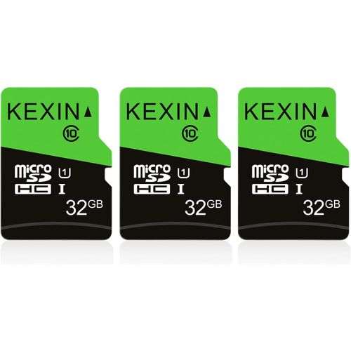 SHIBA-Cartes Micro SD 32Go Lot de 3 Carte Micro SDHC 32 Go U1 UHS-I Classe 10 3 Pièces Carte MicroSD Carte TF C10 pour Appareil Ph[1