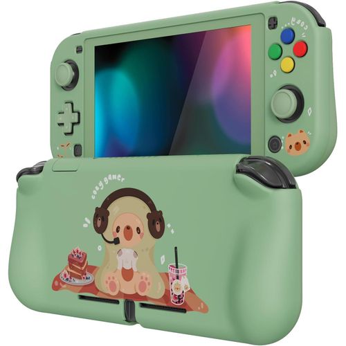 Shiba-Playvital Coque Pour Switch Lite Cover Joycon,Accessoire Protection Pour Nintendo Switch Lite Avec Capuchon Joystick & Prote[7