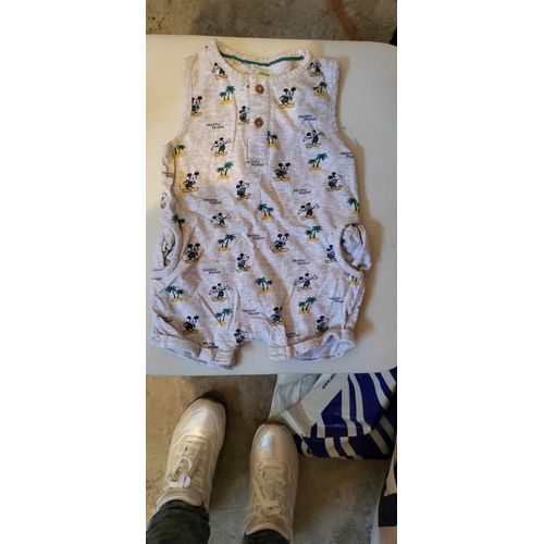 Combishort Bio Mickey Disney Baby Bébé 3 Mois