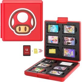 Shiba-Étui De Rangement Pour Jeux Nintendo Switch Lite Ns - Peut Contenir Jusqu'à 12 Jeux Système De Rangement De Protection Organ[1