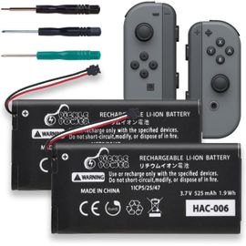 Shiba-Hac-006 Batterie Rechargeable Pour Nintendo Switch Hac-A-Bpjmx-C0 525 Mah Pour Manette Joy-Con (L) Hac-015 Joy-Con (R)[549]