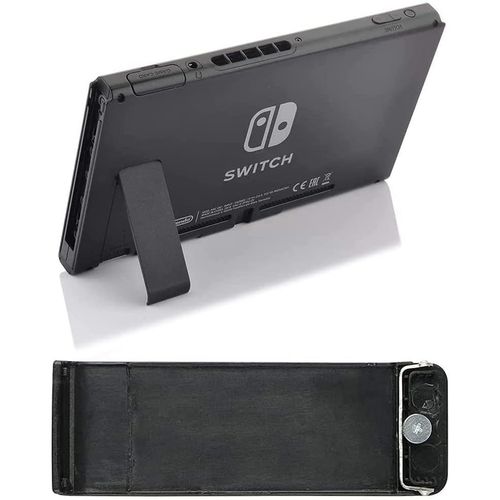 Shiba-Support De Coque Arrière De Béquille - Support De Boîtier Arrière Compatible Avec Console Nintendo Switch - Noir[1395]