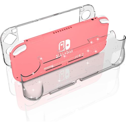 Shiba-Coque Rigide Transparente Pour Nintendo Switch Lite - Compatible Avec Les Appareils Jusqu'à 5,5"" - Motif Paillettes[1734]