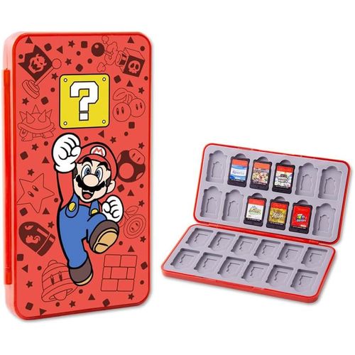 Shiba-Étui Pour Cartes De Jeu Nintendo Switch/Switch Lite/Oled - Boîte De Rangement Compacte Portable Kawaii Pour 24 Cartouches Et[5