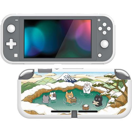 Shiba-Coque Pour Switch Lite,Housse De Protection Pour Nintendo Switch Lite Console,Étui Silicone Tpu Souple Anti-Griffes Et Anti-[1