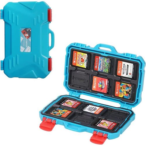 Shiba-Étui De Protection Rigide Pour Cartes De Jeu Nintendo Switch Et Ns Nx - Résistant Aux Chocs, 12 Emplacements Pour Cartes De [2