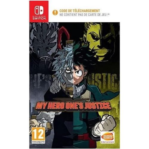 Shiba-My Hero One's Justice (Code De Téléchargement Pour Switch Dans La Boîte - Pas De Disque)[1795]