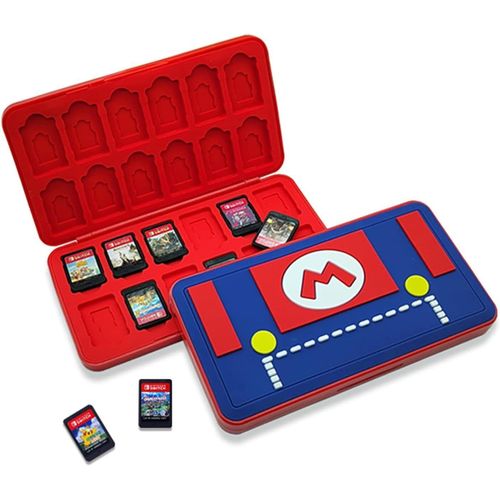 Shiba-Étui De Rangement Pour Jeux Pour Nintendo Switch, Boîte De Rangement Pour Cartes De Jeu, Switch Porte Cartes De Jeux Grande [1