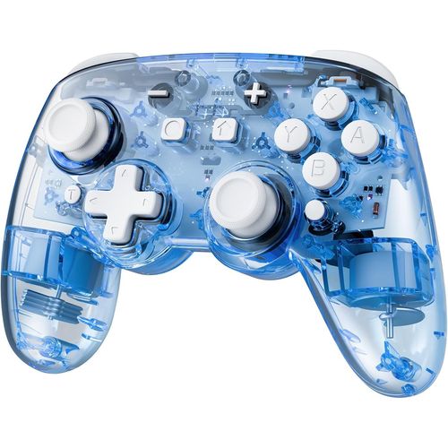 Shiba-Manette Switch Sans Fil Compatible Avec Oled/Lite, Manette Switch Pro Sans Fil, Pc Handheld Gamepad Avec 7 Couleurs De Led/H[1