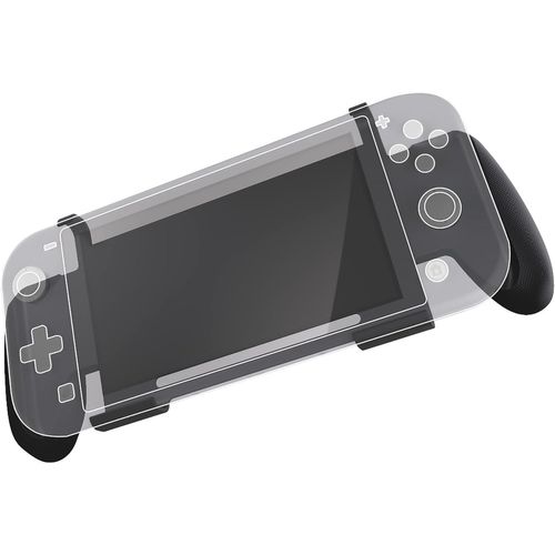 Shiba-Mythics Support Poignées Comfort Grip Pour Console Nintendo Switch Lite - Rangement 4 Jeux - Noir[1820]