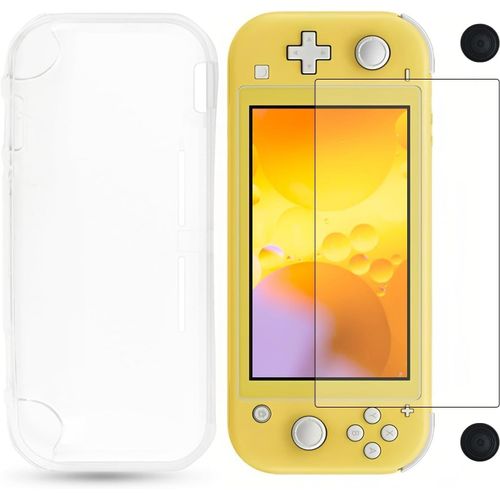 Shiba-Coque En Tpu Pour Nintendo Switch Lite 2019 - 5 Pièces Transparente Anti-Choc Anti-Rayures - Inclut 2 Protecteurs D'écran En[6