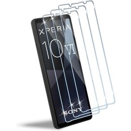 Shiba-Compatible Avec Sony Xperia 10 Vi 5g Verre Trempé, 3 Pièces 9h Dureté Protection Écran, Ultra Hd, Sans Bulles, Anti-Rayure, [2
