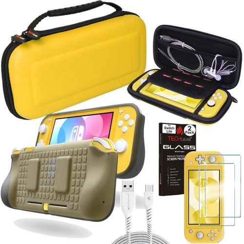 Shiba-Switch Lite Ensemble D'accessoires, Coque Et Protecteur D'écran Pour Nintendo Switch Lite, Housse De Protection De Transport[1