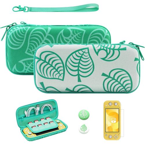 Shiba-4-En-1 Housse De Rangement Pour Nintendo Switch Lite, Avec Fentes Pour Cartes De Jeu, Sac De Transport Comprenant Une Sangle[2