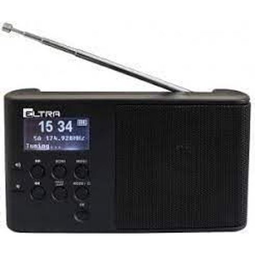 Elta ELTRA radijas ULA DAB + juoda (FM), Radio, Noir